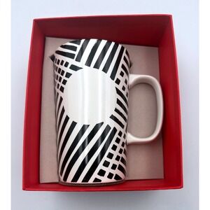 Starbucks‎ 2021 Limited Edition Geometric Mug with Red Gift Box 16oz